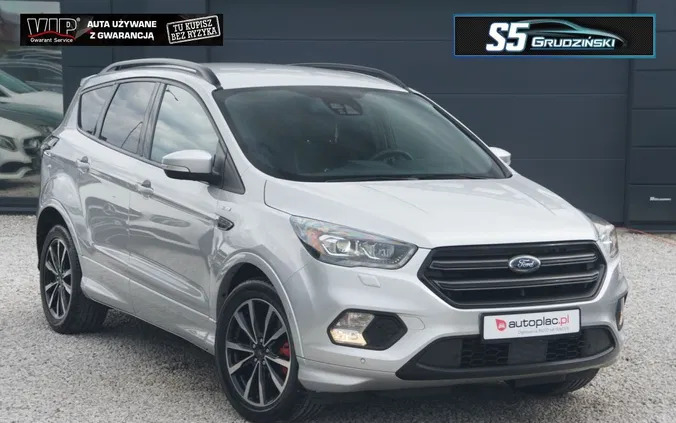 samochody osobowe Ford Kuga cena 79900 przebieg: 119000, rok produkcji 2017 z Dynów